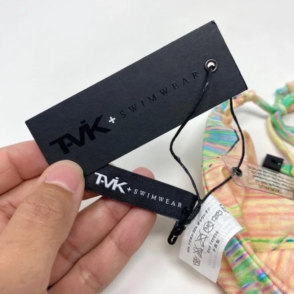 Tavik Womens Jax Reversible Perforated Mini BOTTOM ONLY in Acid Size XS - Picture 6 of 9